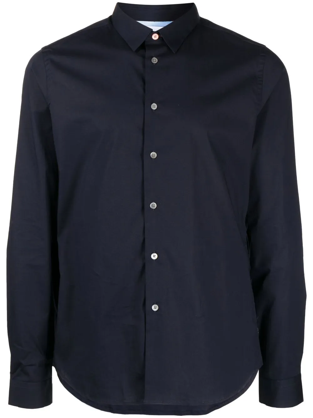 

PS Paul Smith plain button-fastening shirt - Blue