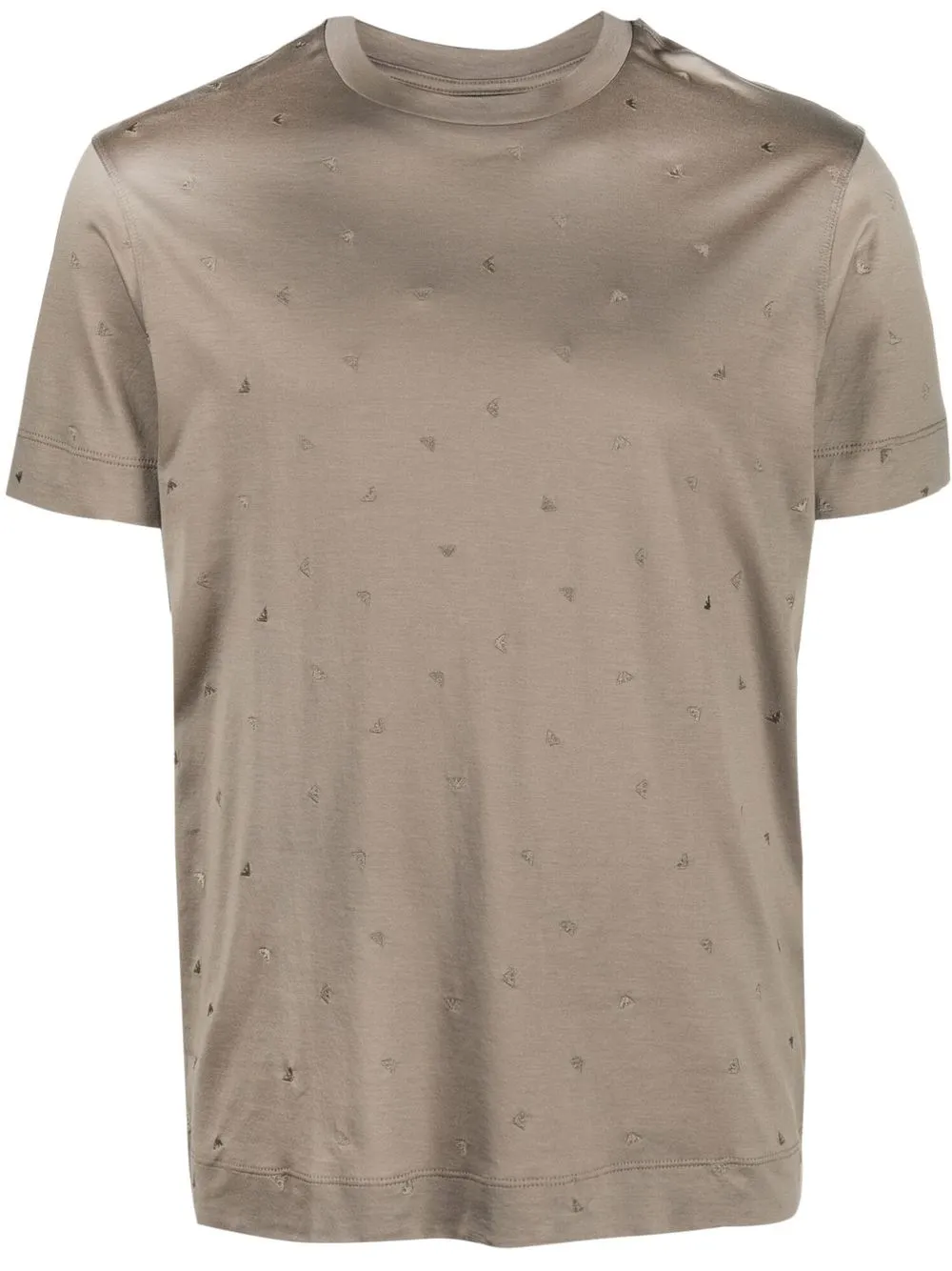

Emporio Armani playera con logo bordado - Verde