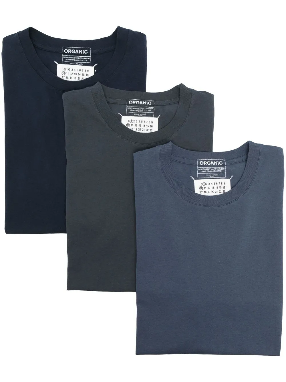 

Maison Margiela round-neck short-sleeve T-shirt - Blue