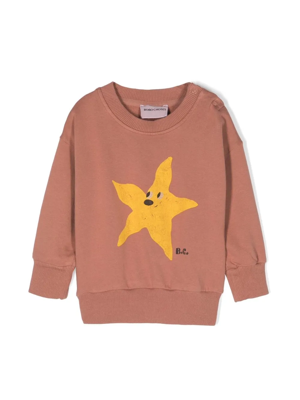 

Bobo Choses star illustration-print sweatshirt - Brown