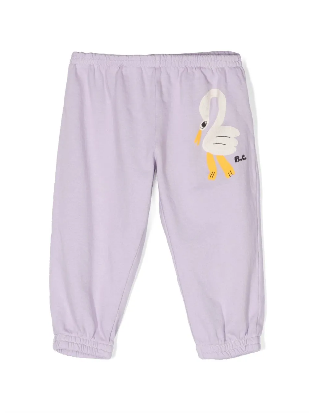 

Bobo Choses pants con cisnes ilustrados - Morado