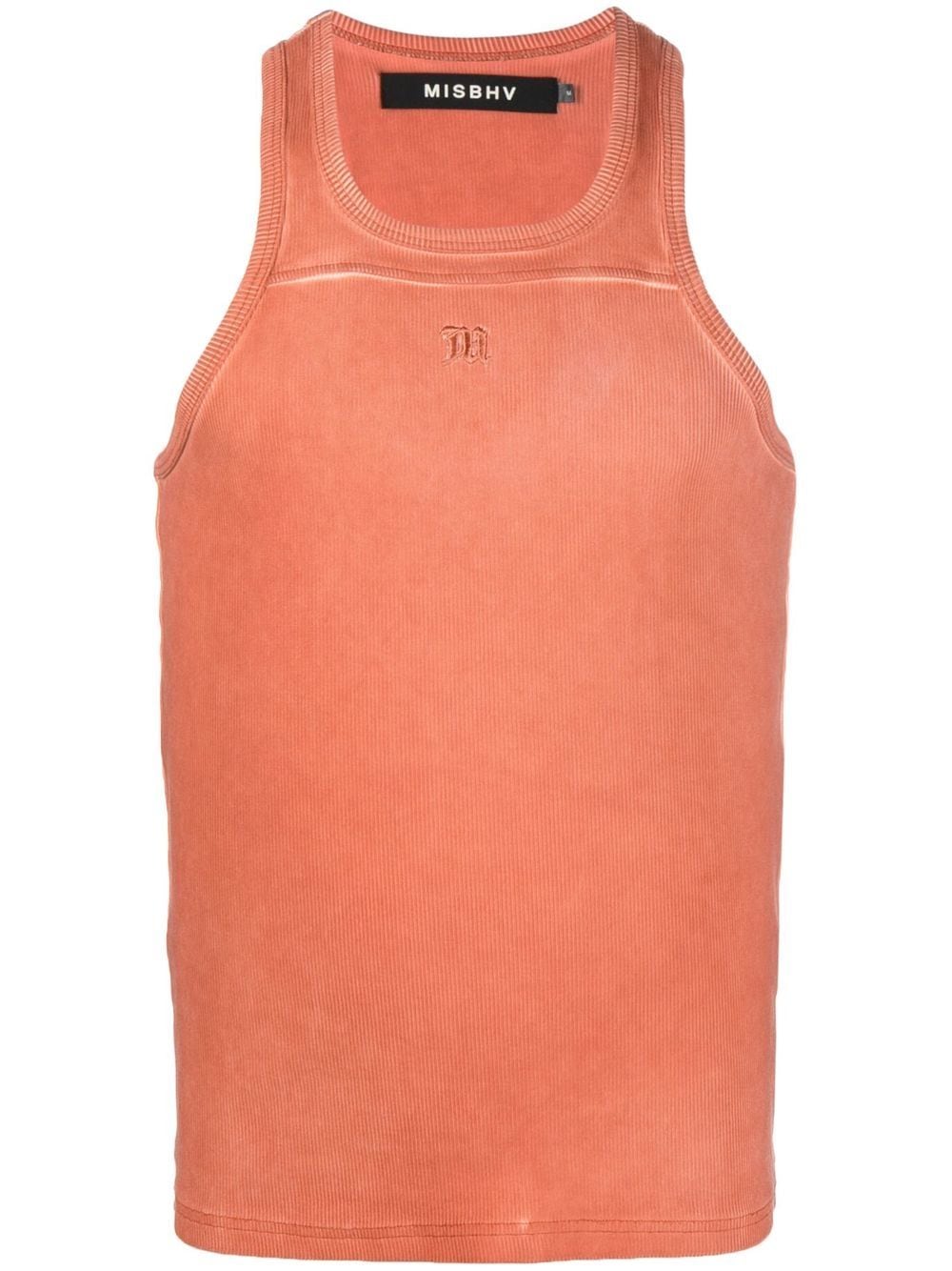 MISBHV LOGO-EMBROIDERED TANK TOP