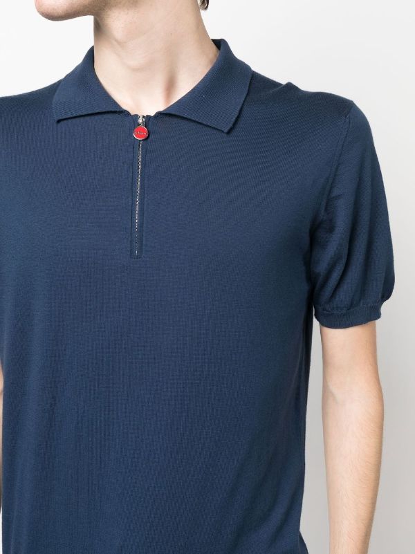 Kiton Poloshirt - Blue