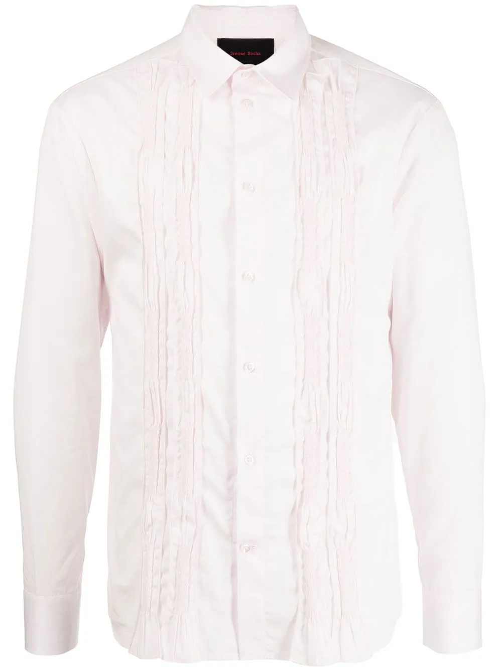 

Simone Rocha camisa con detalle - Rosado