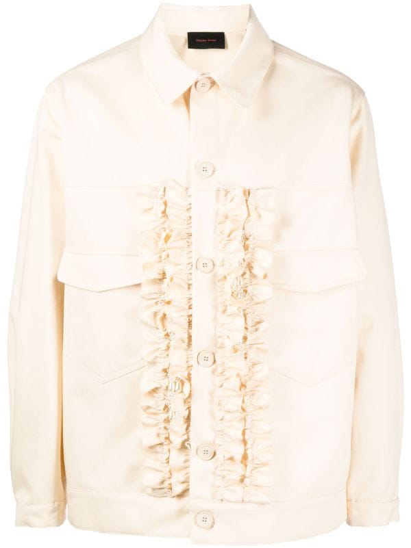 Simone Rocha Embellished Ruffled Utility Jacket - Farfetch