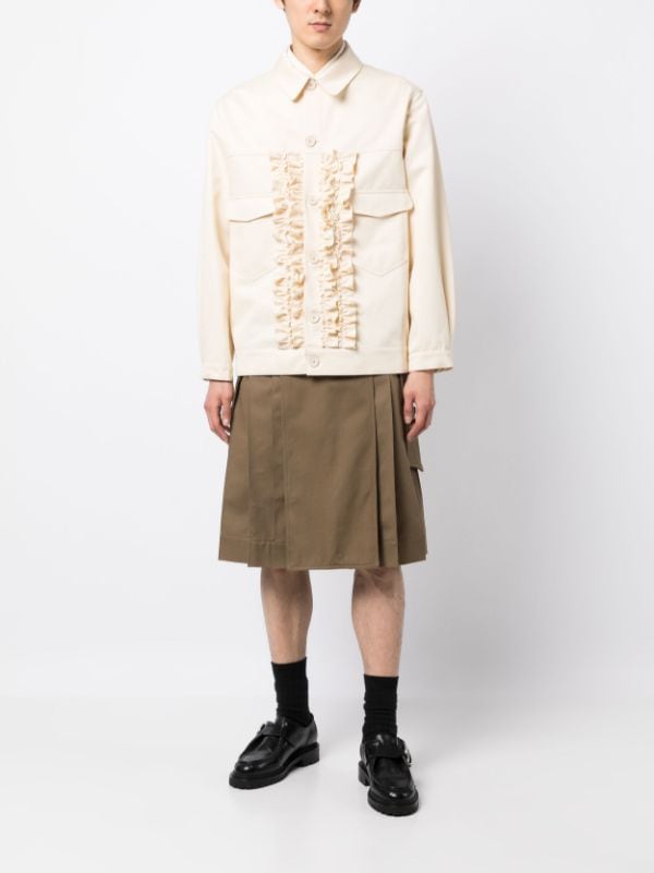 Simone Rocha Embellished Ruffled Utility Jacket - Farfetch