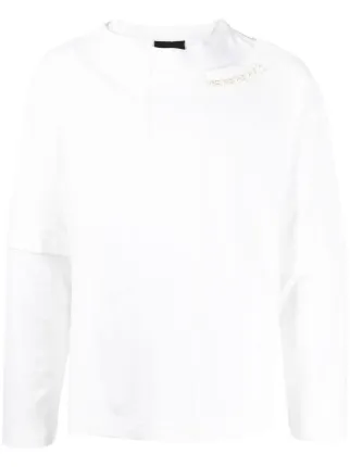 Pearl embellished outlet sweatshirt