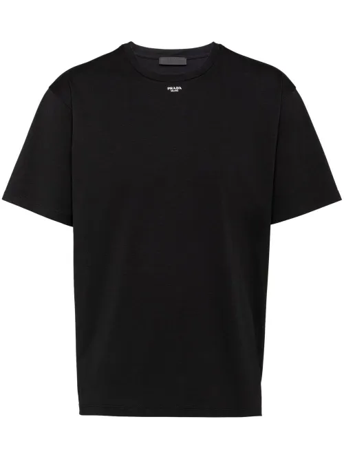 T-shirt à logo imprimé - Prada - Modalova