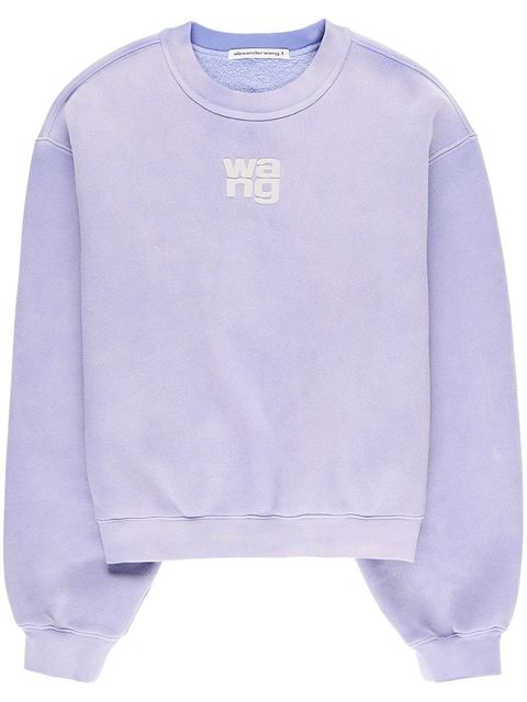 Alexander Wang logo-appliqué sweatshirt