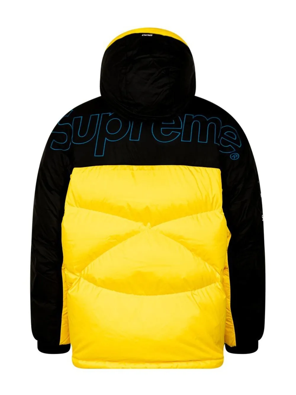 Supreme x The North Face gewatteerd jack - Zwart