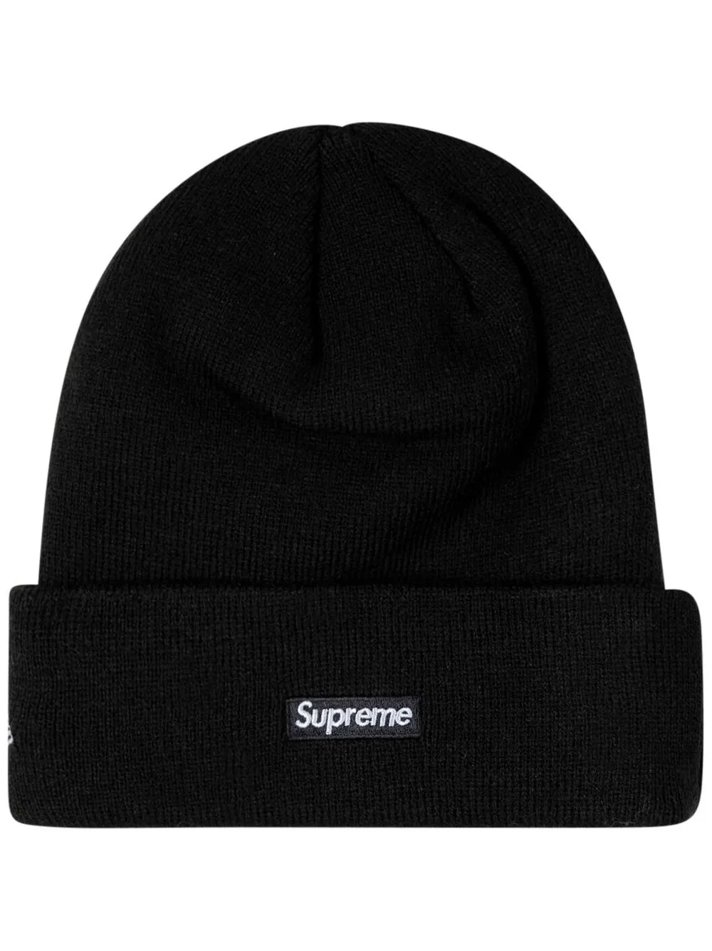 Supreme X New Era S Logo Knitted Beanie - Grey