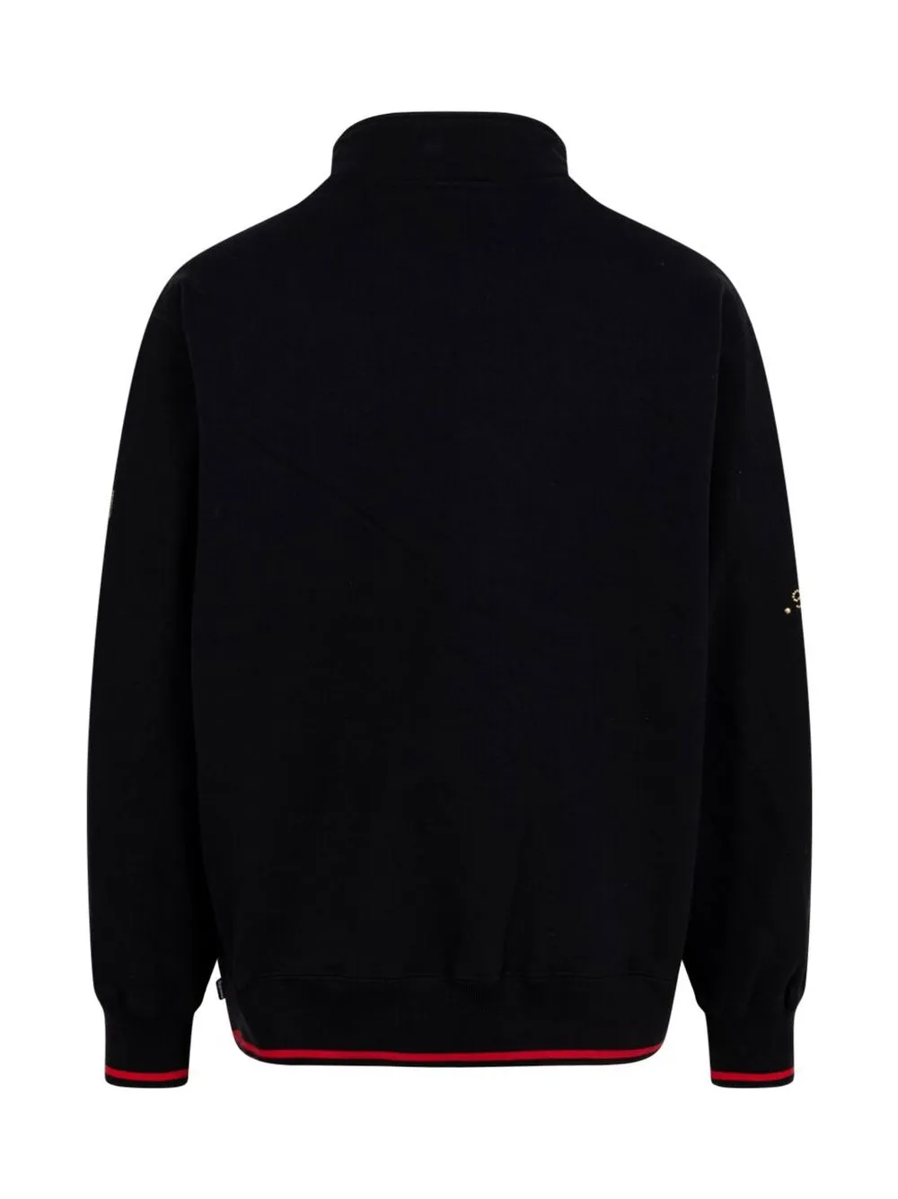 耐熱 二層 足あとぐらす (M) commission 22aw half zip knit