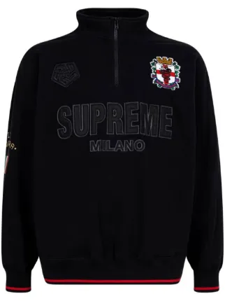 Supreme Milano ハーフジップ プルオーバー - Farfetch