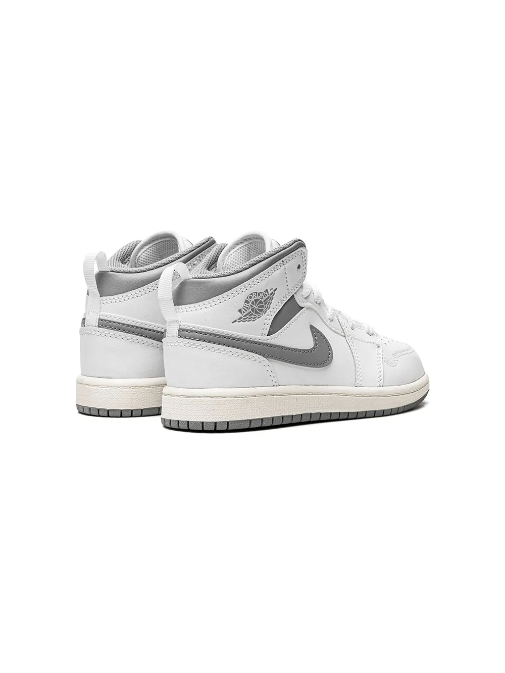 Jordan Air  1 Mid Sneakers In White