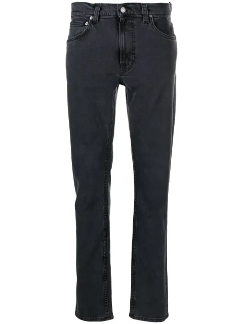 Nudie Jeans high-waisted straight-leg jeans