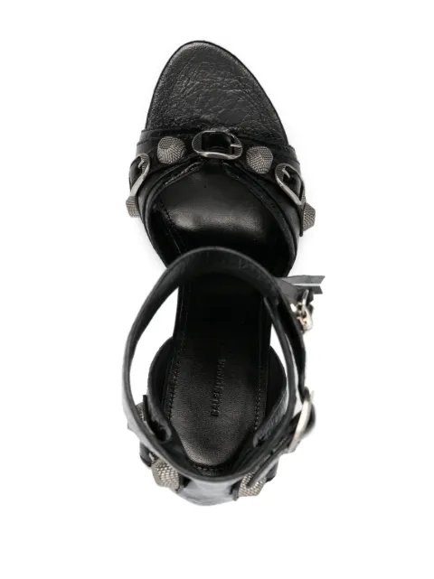Balenciaga Cagole 110mm leather sandals 743057WAD4E - 3
