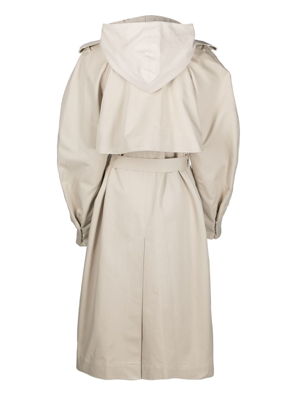 Elleme Trenchcoat met capuchon - Beige