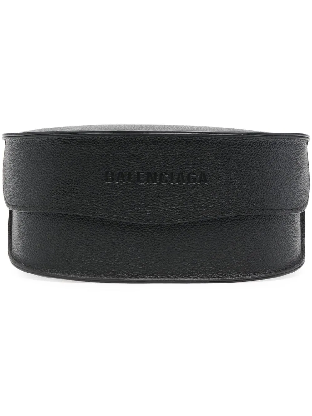 

Balenciaga leather sunglasses case - Black