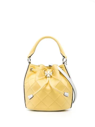 Factory Tory Burch small bucket bag yellow