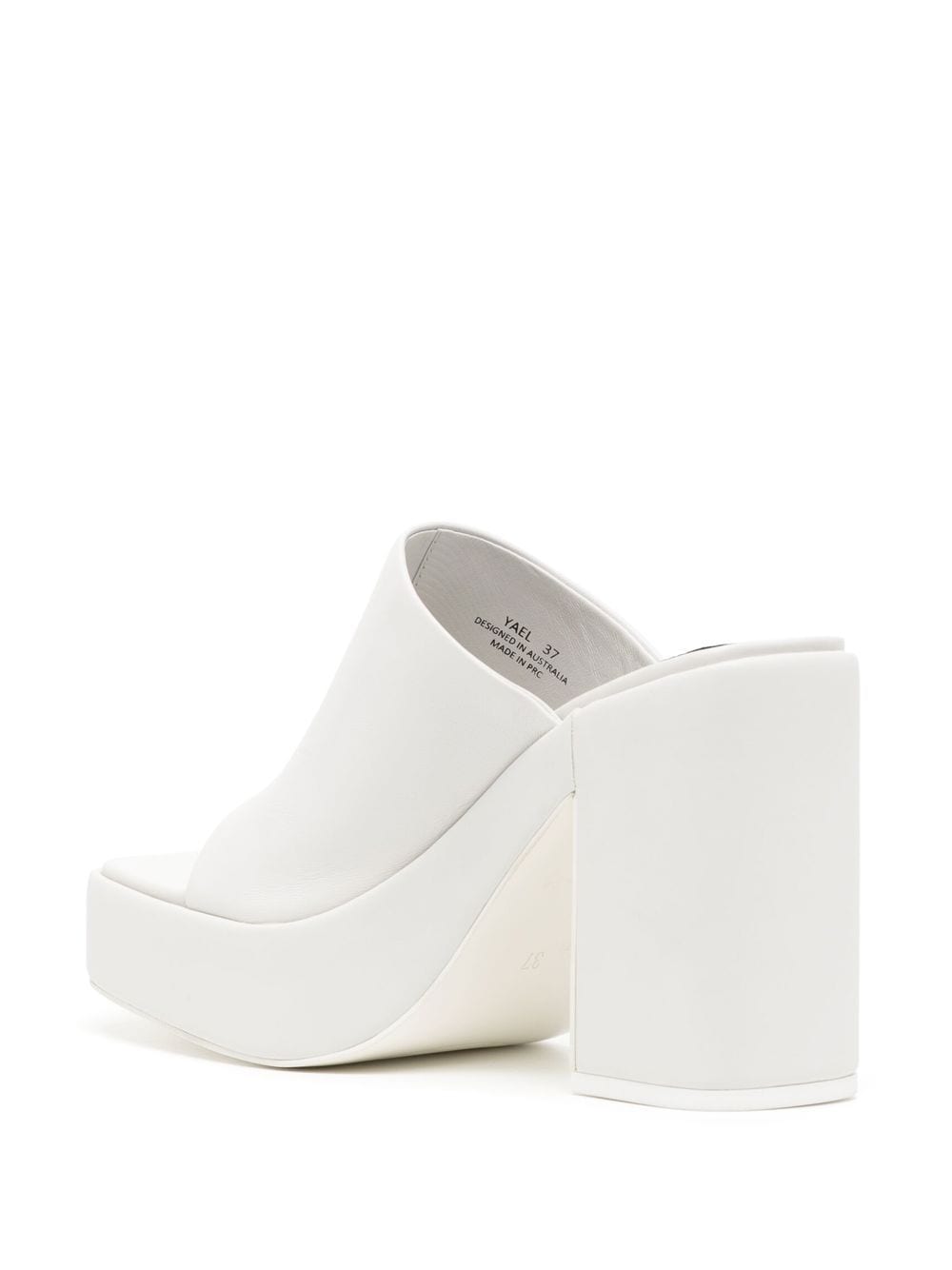 Shop Senso Yael Leather Mules In Weiss