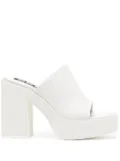 Senso Yael leather mules - White