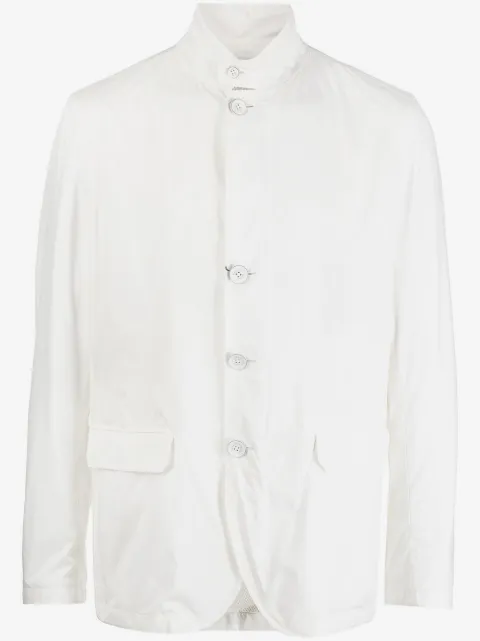 Herno button-front high neck jacket