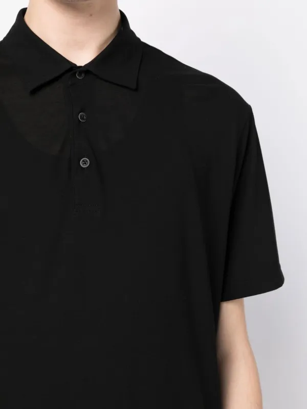 Herno short-sleeved Polo Shirt | Black | FARFETCH