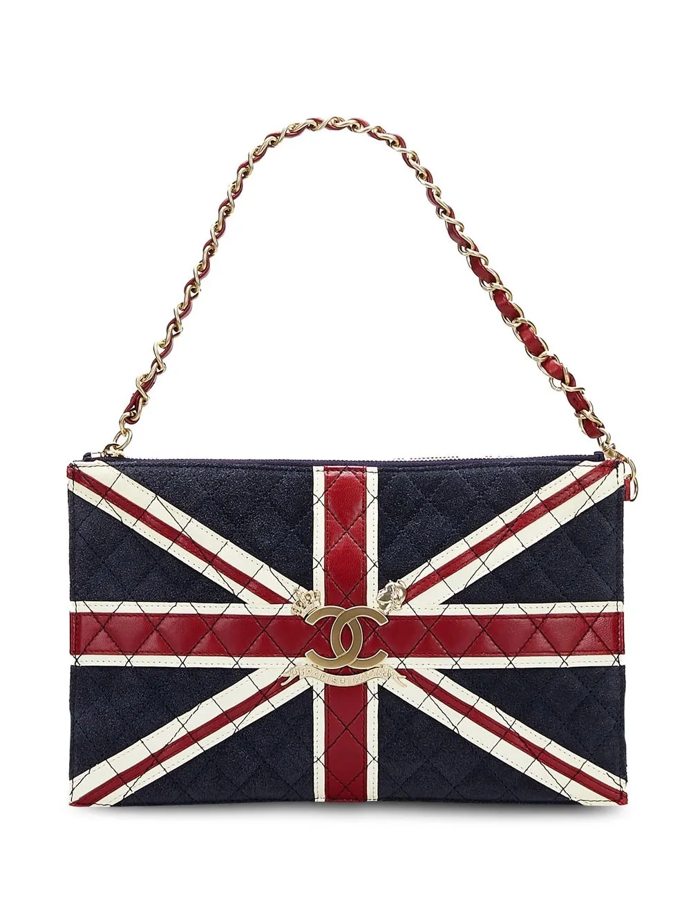 

CHANEL Pre-Owned bolsa de hombro Union Jack 2008-2009 - Azul