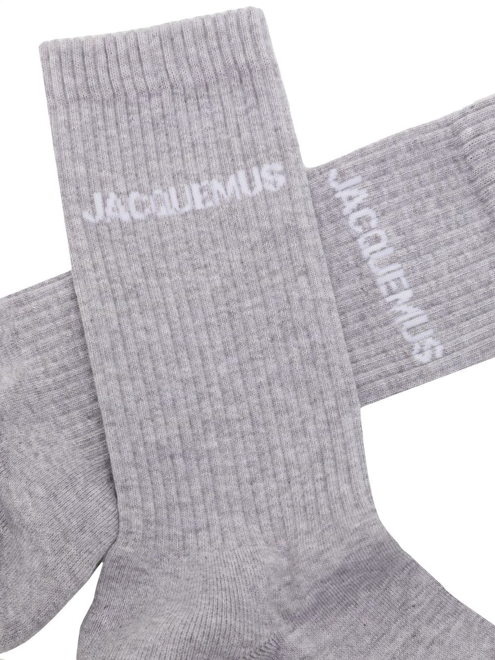 Jacquemus intarsia-logo Ankle Socks - Farfetch