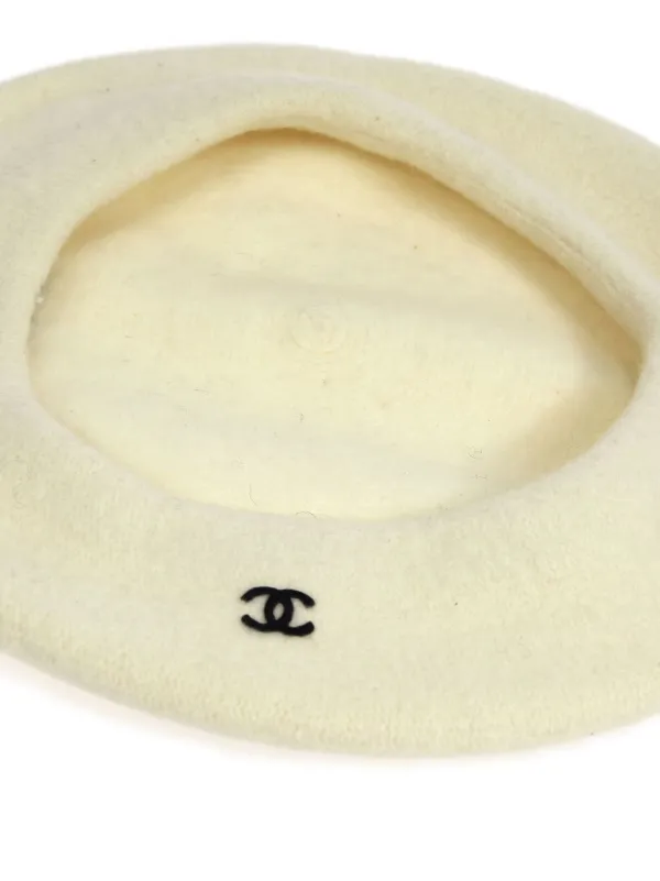 CHANEL Pre-Owned 1990-2000 ココマーク ベレー帽 - Farfetch