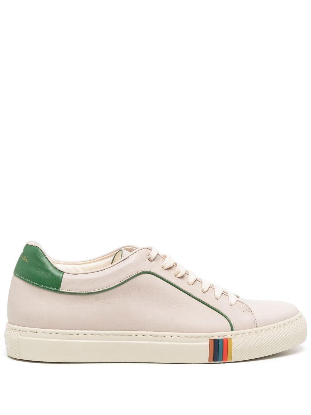 PAUL SMITH BASSO CONTRAST-TRIM SNEAKERS