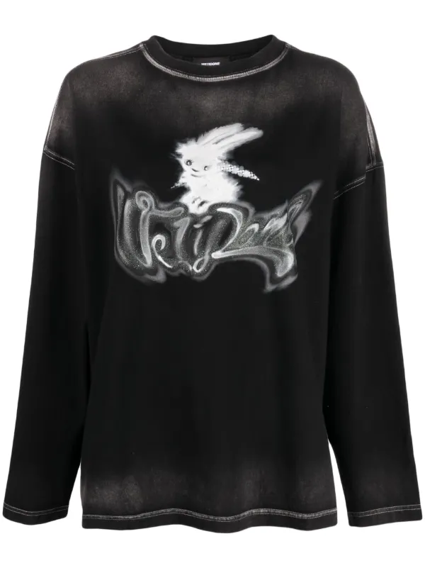 Alexander mcqueen rabbit sweatshirt discount