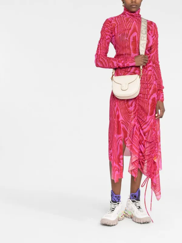 Marc Jacobs The Covered J Marc Saddle Bag | Neutrals | FARFETCH