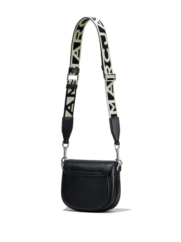 Marc Jacobs The Covered J Marc Saddle Bag Black FARFETCH AO