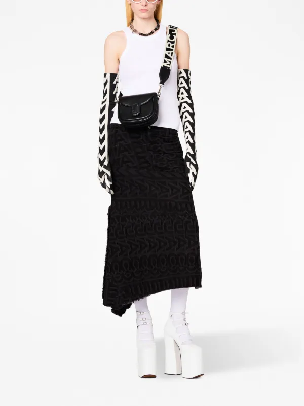 Marc Jacobs ザ カバード Jマーク サドルバッグ | ブラック | FARFETCH JP