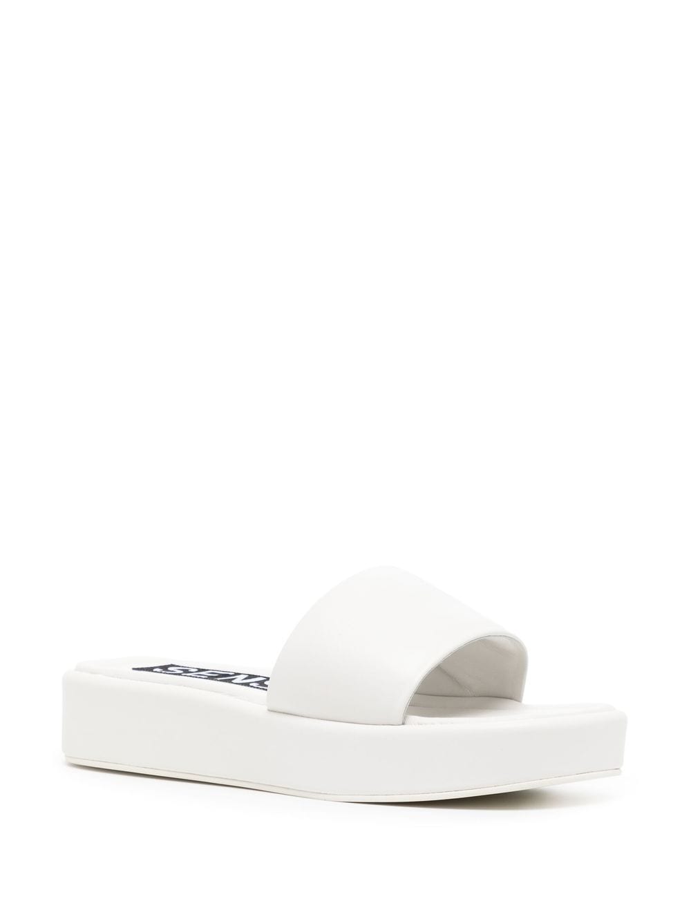 Shop Senso Xyla Leather Sandals In Weiss