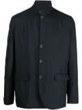 Herno button-front bomber jacket - Black