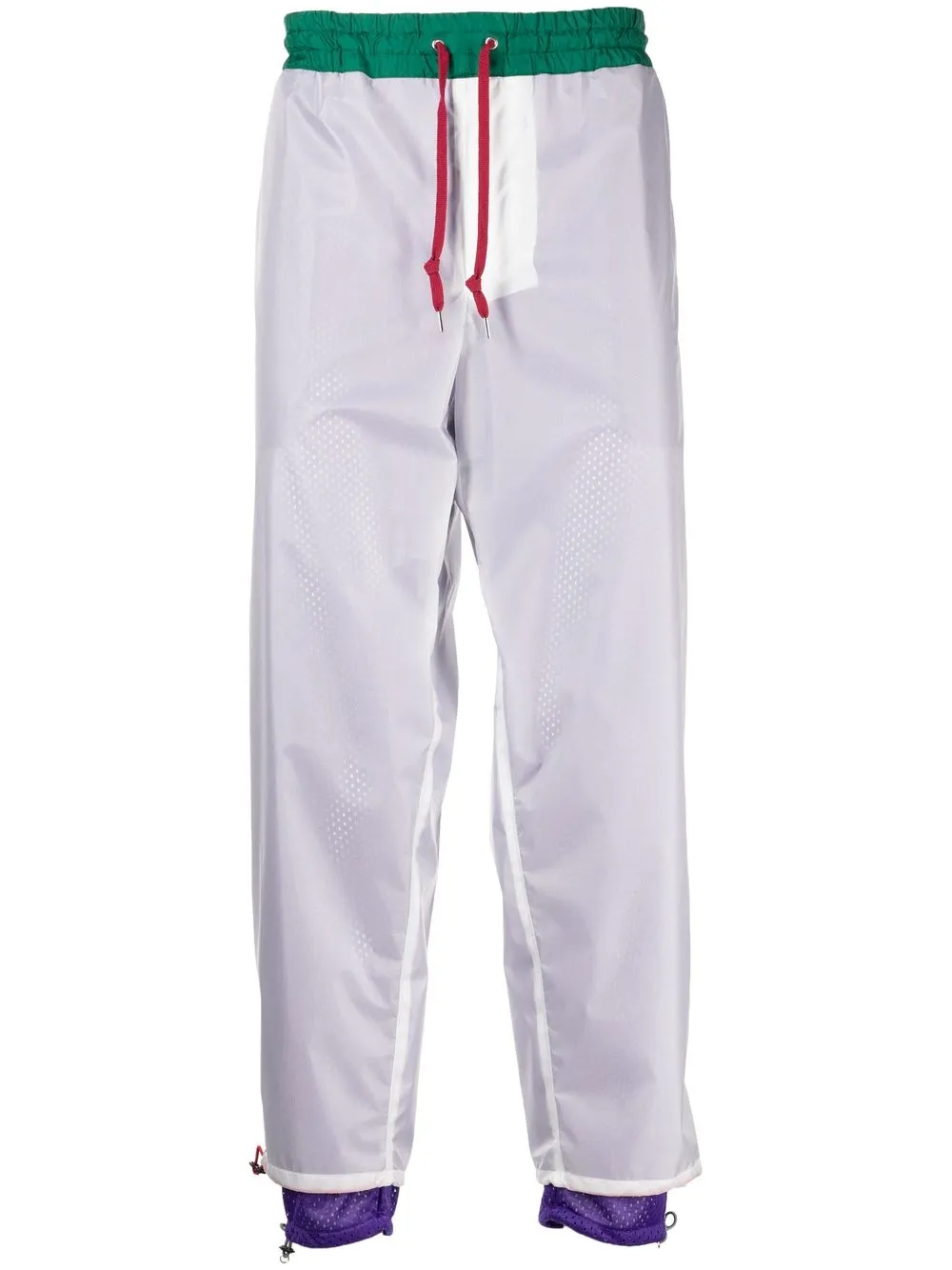 

Kolor colour-block track pants - Grey