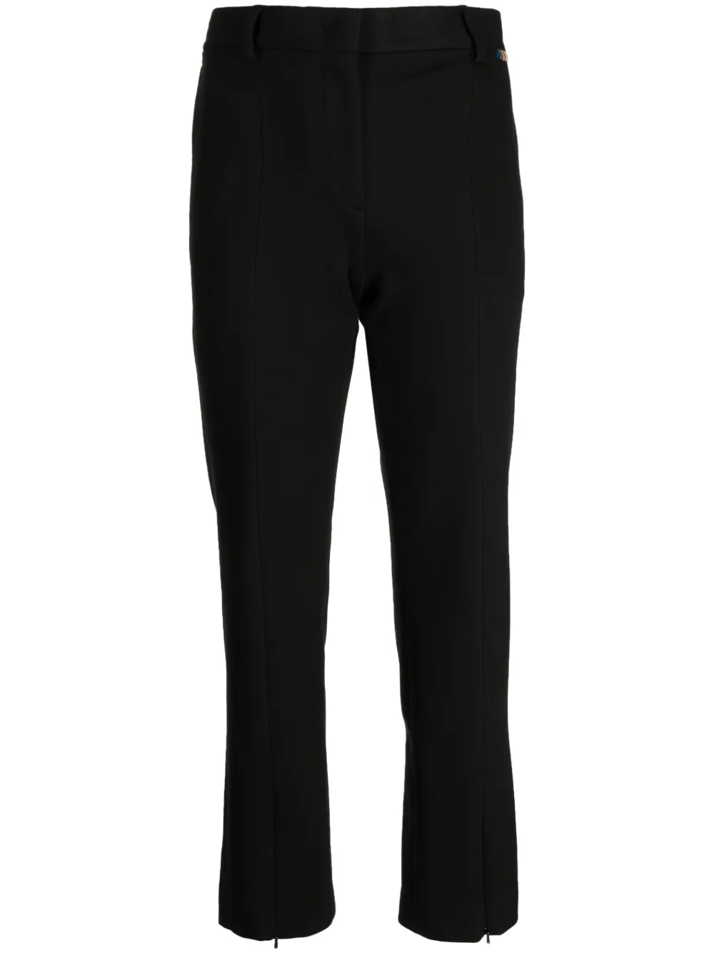 Paul Smith Mid-rise Tailored Trousers In Black