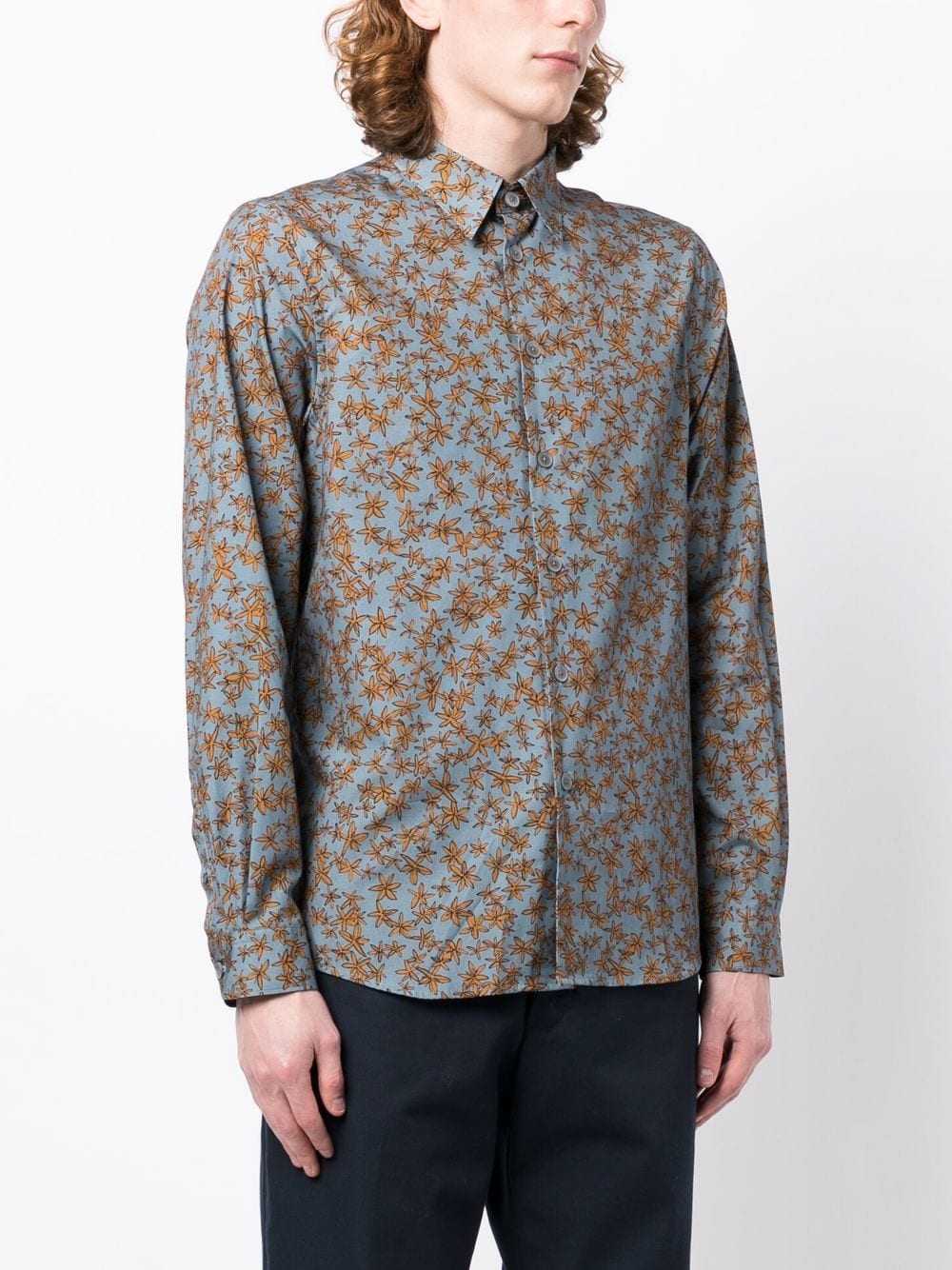 PS Paul Smith floral-print long-sleeved Shirt - Farfetch