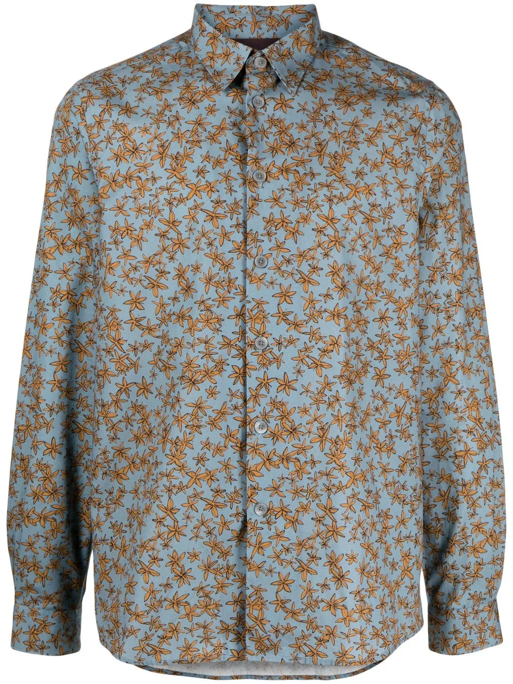 

PS Paul Smith camisa con estampado floral - Azul