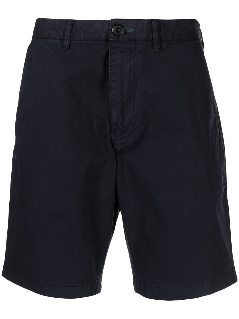 Shop Ps By Paul Smith Cotton Bermuda Shorts In Blue