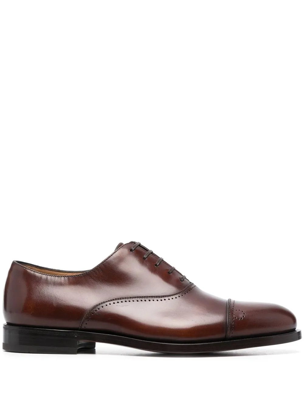 

Ferragamo Giovanni leather Oxford shoes - Brown