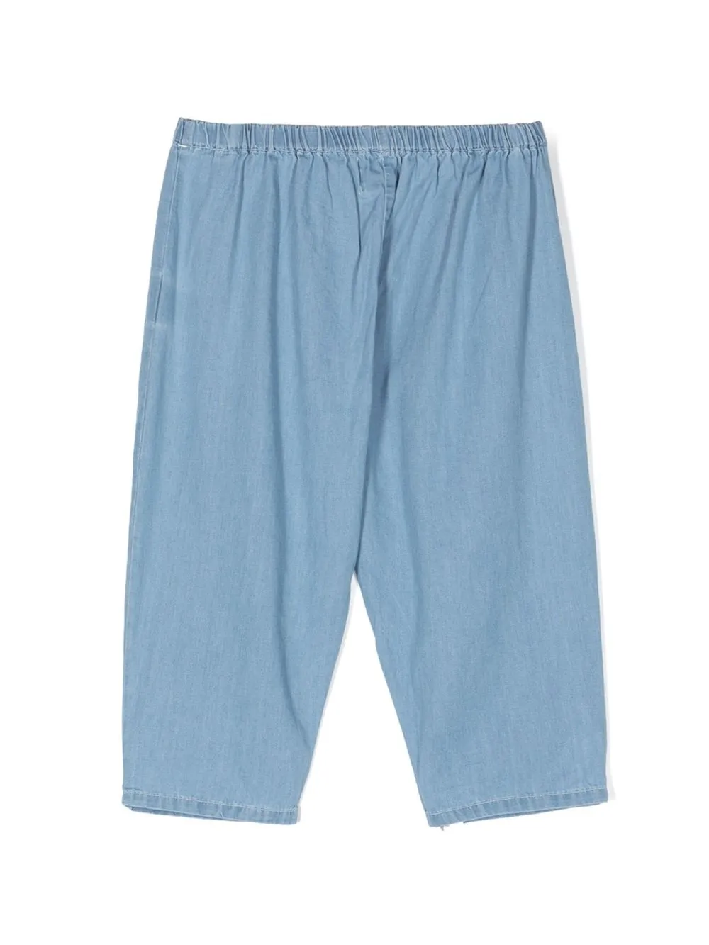 

Bobo Choses sailboat-print straight-leg trousers - Blue