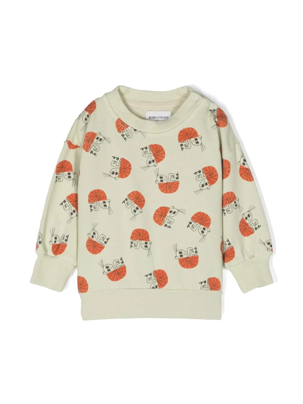 

Bobo Choses illustration-print sweatshirt - Green