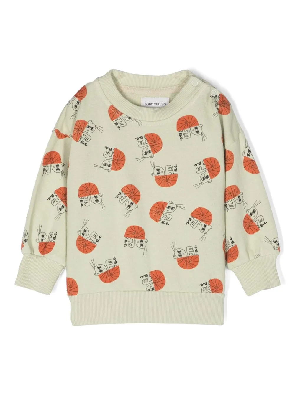 

Bobo Choses sudadera con ilustración estampada - Verde