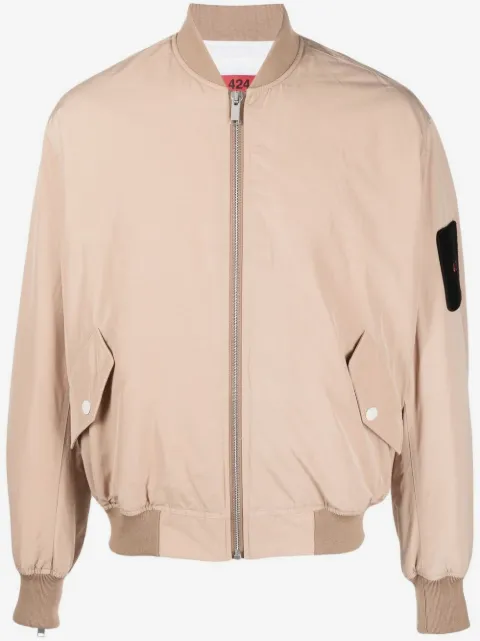 424 Bomber con logo