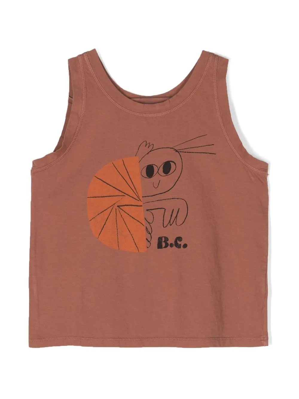 

Bobo Choses illustration-print tank top - Brown