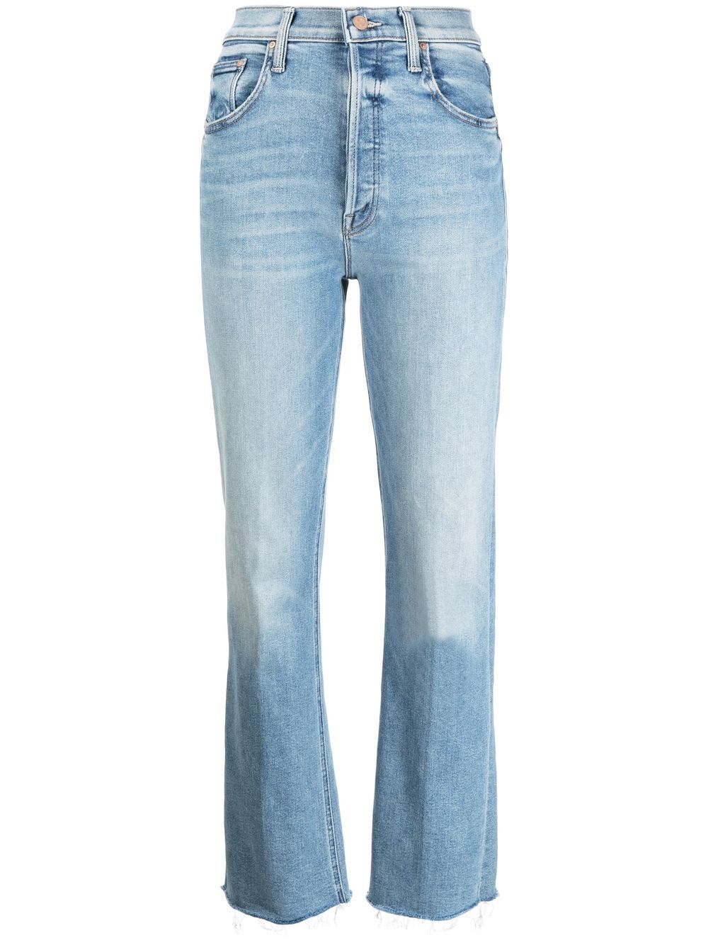 Mother The Tripper Flared Jeans In Blue