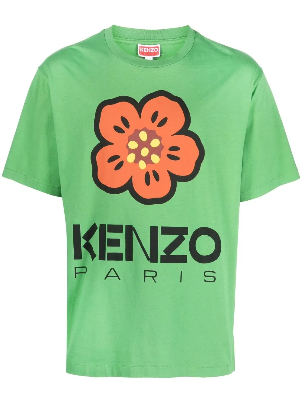 

Kenzo logo-print short-sleeve T-shirt - Green